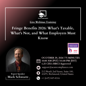 Fringe Benefits 2026: What’s Taxable, What’s Not, and What Employers Must Know